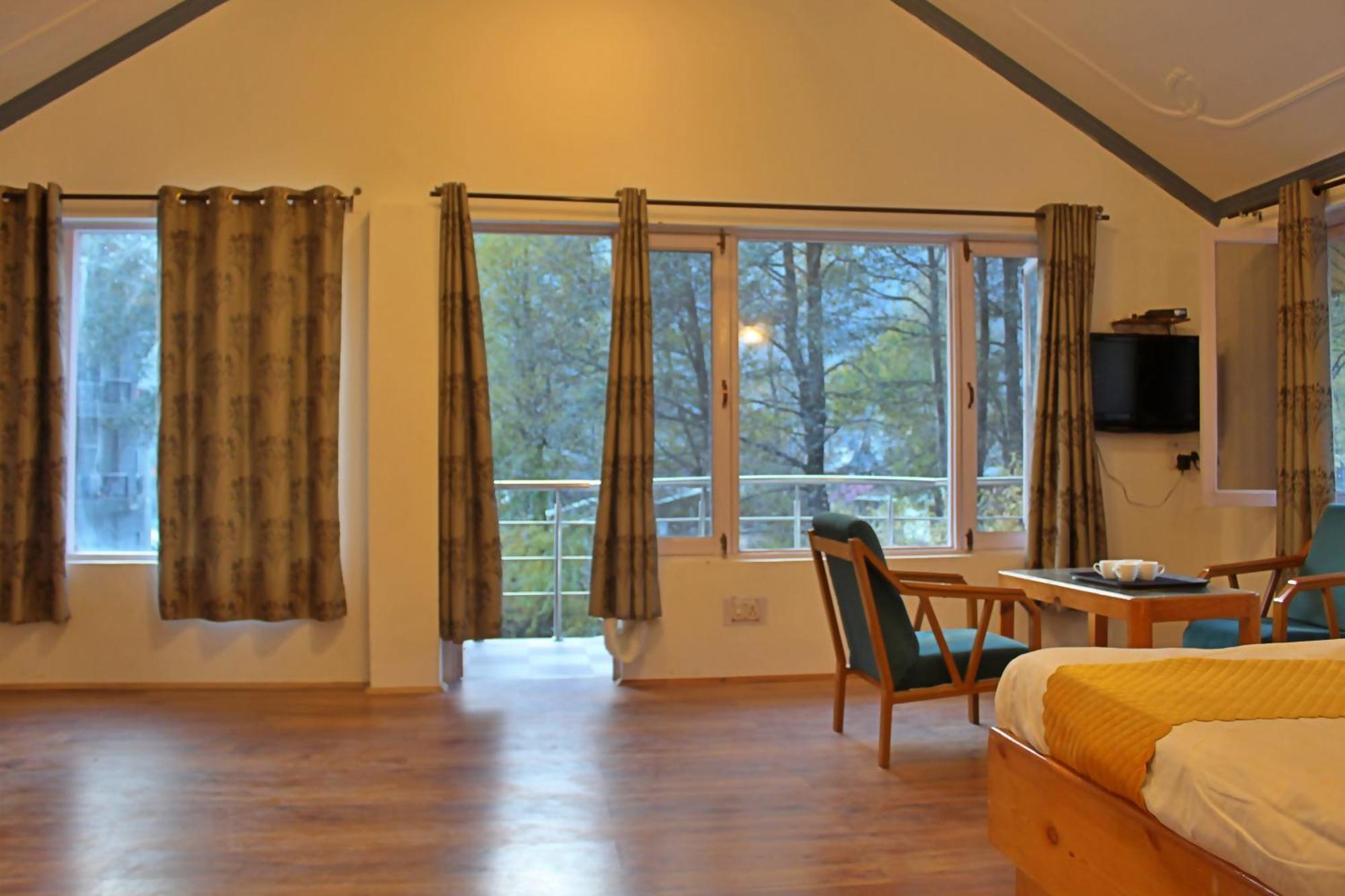 Sylvan Woods Cottage Manāli Kültér fotó
